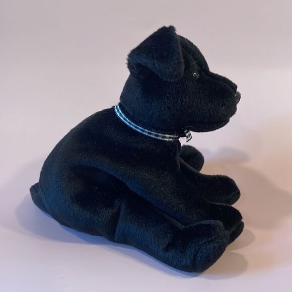 1999 Original Ty Beanie Baby Luke the Black Lab NWT excellent Used Condition 6” - Picture 5 of 11